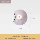 Nordic Luxury Glass Wall Lamps Round Minimalist for Living Room - Ljojo