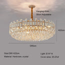 Modern Luxury Crystal Chandelier - Elegant Pendant Light Fixture by Ljojo