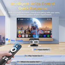 Ljojo™ Google TV Projector 4K UHD Voice Control Auto Focus WiFi 6 Home Theater