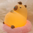 Capybara Cartoon Night Light USB Rechargeable for Children's Room Decor by Ljojo