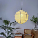 Japanese Chandelier Wabi Sabi Fabric Pendant Lights | Ljojo Eco-Friendly LED Droplight for Living Room