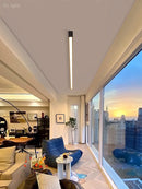 LED Long Strip Ceiling Light Fixture for Bedroom Kitchen Living Room by Ljojo