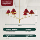 Retro Metal Shade Chandelier Pendant Light for Dining Room - Ljojo