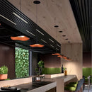 Ljojo Italy Valentina Resin Pendant Light: Modern Chandelier for Dining Room, Kitchen, Bedroom