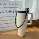 Ljojo 30/40 oz Silicone Tumbler Handle - Portable Cup Strap for Stanley Cup
