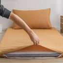 Ljojo 360° Zipper Mattress Protector Cover for Single/Double Beds - 90/150cm