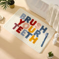 Ljojo Microfiber Non-Slip Kids Bathroom Rug - Water Absorbent, Cute Design