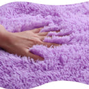 Ljojo 3 Piece White Bathroom Rugs Sets Non-Slip Bath Mats Lid Cover Contour Mat