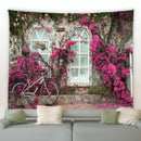 Ljojo 3D Flower Wall Tapestry Garden Poster for Living Room Bedroom Decor