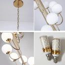 Ljojo LED Pendant Chandelier for Modern Home Decor and Indoor Lighting