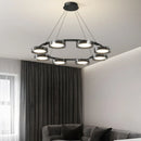 Modern LED Glass Pendant Lamp for Living Room Kitchen Chandelier Suspension by Ljojo