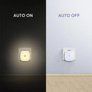 LED Night Lights Plug-In Motion Sensor Wireless Night Lamp for Room, Ljojo
