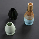 Ljojo Matcha Whisk Holder Stand & Bowl Set - Japanese Style Tea Ceremony Accessories