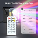 Ljojo™ LED RGB Running Horse Strobe Lights with Remote Control for Party DJ & Disco