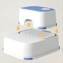 Ljojo Kids Non-Slip Step Stool Ottoman for Safe Potty Training & Living Room