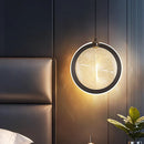 Crystal Pendant Lamp Modern Design Minimalist Black Frame for Bedroom Living Room by Ljojo