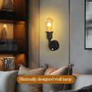 Ljojo LED Wall Lamp with Button Switch for Indoor Spaces