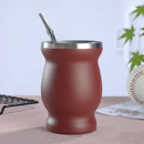 Ljojo 240ml Yerba Mate Stainless Steel Insulated Cup Set with Accessories