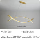 Ljojo Modern LED Pendant Light Chandelier for Living Dining Kitchen Bedroom Hotel Decor
