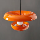 Modern Orange Black White Pendant Light Fixture for Dining Room Kitchen Island by Ljojo