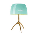Modern Nordic Glass Desk Lamp Three Legged LED Study Bedroom Living Room - Ljojo