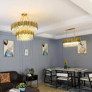 Modern Luxury Crystal Ceiling Chandelier Pendant Lamp Home Decor Hanging Light Fixture by Ljojo