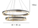 Modern Acrylic Pendant Light for Living Room - Luxurious Glossy Chandelier by Ljojo