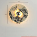 Ljojo Marble Glass LED Wall Light for Home Decor