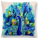 Cute Cat Moon Night Wonderland Witch Halloween Dance Pillow Cover by Ljojo