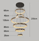 Ljojo LED Chandelier for Modern Dining Room - Indoor Ceiling Lighting
