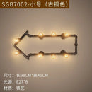 Ljojo Industrial Metal Wall Lamp: Postmodern Led Chandeliers for Living Room & Bedroom