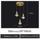 LED Crystal Ceiling Lamp Chandelier – Ljojo Luxury Lighting Fixtures