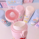 Cartoon Pattern Stainless Steel Thermal Cup by Ljojo: Portable Coffee Cup for Hot/Cold Drinks