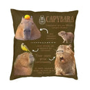 Capybara Nordic Cushion Cover by Ljojo - Home Decor Pillow Case