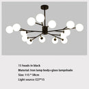 Nordic Parlor LED Pendant Light Magical Bean Design for Dining Room by Ljojo