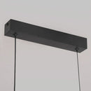 LED Pendant Lamp Minimalist Curve Hanging Light Adjustable Height for Kitchen Dining Room by Ljojo