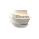 Ljojo 4-Layer White Metal Wall Lamp Modern Creative Light for Bedroom Living Room