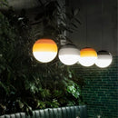 Nordic Gradient Glass Dome Pendant Lamp Living Room Chandelier by Ljojo