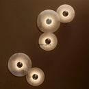 Ljojo Marble Circular Wall Lamp Nordic Minimalist LED Lights