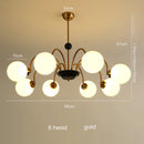 Luxury Retro Glass Chandelier for Living Room by Ljojo | French Home Decor Indoor Lighting