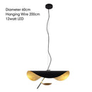 Nordic Minimalist Lotus Leaf Art LED Pendant Light Chandelier by Ljojo