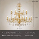 Black Crystal Chandelier Foyer Art Decor Ceiling Pendant Lights by Ljojo