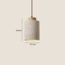 Japanese Wabi-Sabai Stone Chandelier Bedside Wire Lamp by Ljojo