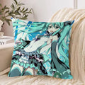 Ljojo 40*40 Hatsune Miku Pillow Cover Set for Stylish Bed Decor