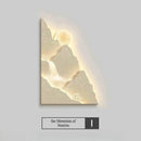 LED Mountain Wall Light with Sunset Effect - Modern Landscape Mural Lamp by Ljojo