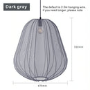 Nordic Simple LED Pendant Light Fabric Chandelier for Living Room by Ljojo
