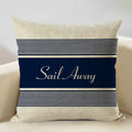 Ljojo Marine Cotton Fish Cushion Cover 45x45CM Square Home Decor Pillow Case