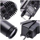 Ljojo™ Mini LED Beam Pinspot Light: Super Bright Spotlight for Party, Concert, Theater