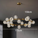 Nordic Designer LED Chandeliers for Modern Home Decoration | French Design Hanging Light by Ljojo