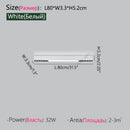 Ljojo Long Strip LED Ceiling Lamp for Modern Minimalist Living Room Lighting